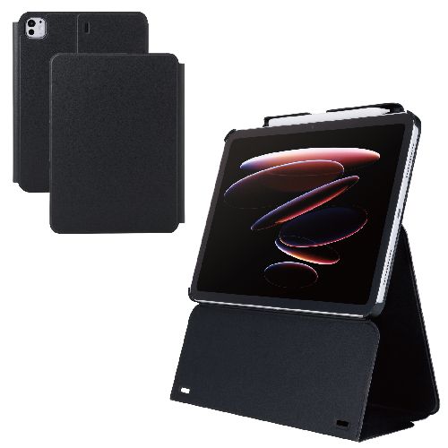Printer Covers - エレコム(ELECOM) TB-A25PMWVH2BK ブラック iPad Pro ケース 11インチ M4 高さ調整フラップ Apple Pencil収納 フリーアングル スタンド