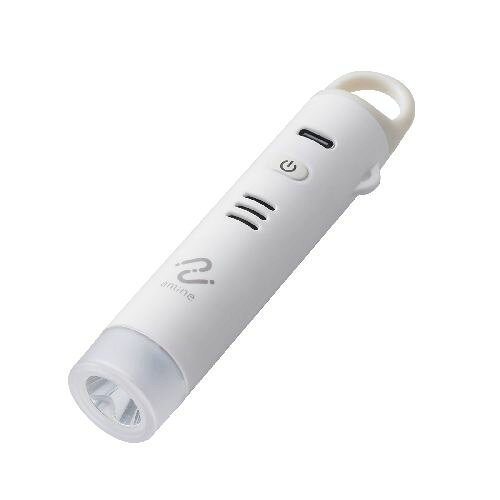 ロジテック LOGITEC LGT-LWUCSS1WHM ホワイト iPhone版 LEDライト搭載忘れ物防止タグ スマホ連携防犯ブザー 充電式 Apple「探す」対応
