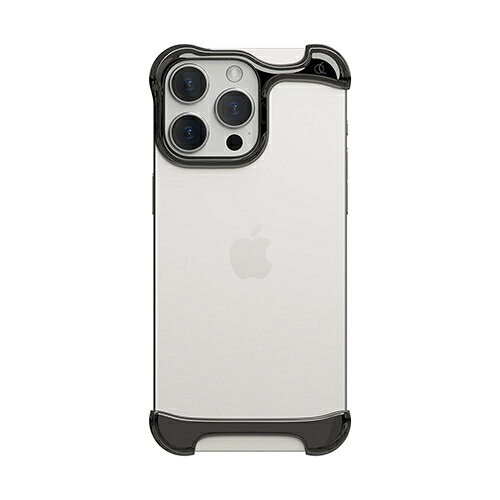ロアインターナショナル roainternational AC27046I16PM グラファイト iPhone 16 Pro Max用 バンパーケース Arc Pulse アルミ AC27046I16PM