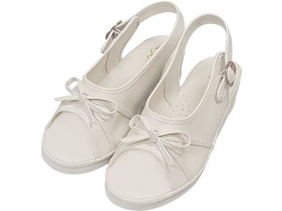 その他 リボンサンダル ホワイト M