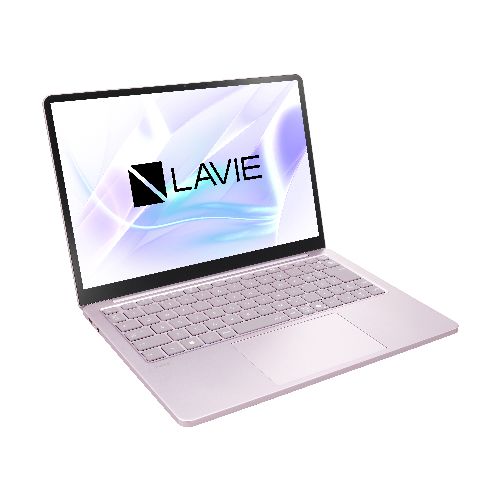 ECカレントのNEC PC-S1365LAP LAVIE SOL 13.3型 Win11home Core Ultra 5 メモリ16GB SSD512GB H&B2024 フェアリーパープル PCS1365LAP｜アングル3