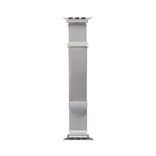 NEC - PGA PG-AW49ST02SV シルバー Apple Watch 49/46/45/44/42mm用 ステンレスマグネットバンド