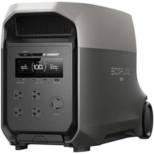 エコフロー(EcoFlow) EcoFlow DELTA 3 ULTRA 3072Wh 定格出力3000W ポータブル電源 EFDELTA3U-JP