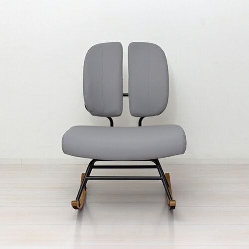 クロシオ 【組立式】 30602 セポラ ロッキングチェア プレミアム グレー [2]