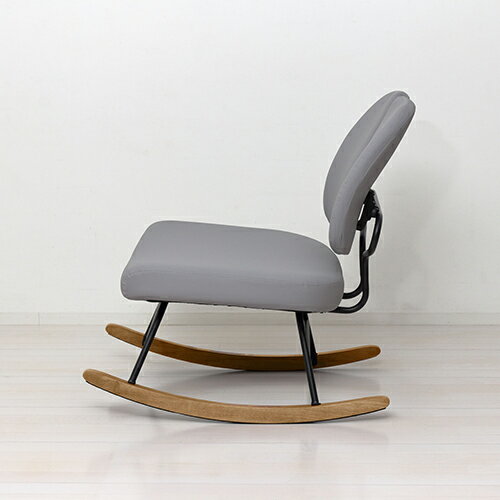 クロシオ 【組立式】 30602 セポラ ロッキングチェア プレミアム グレー [3]