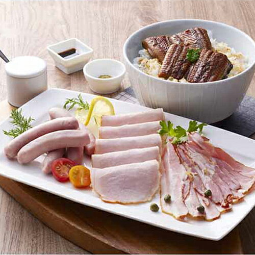 うなぎ蒲焼＆三田屋総本家ハム詰合せ 0130970[代引不可]