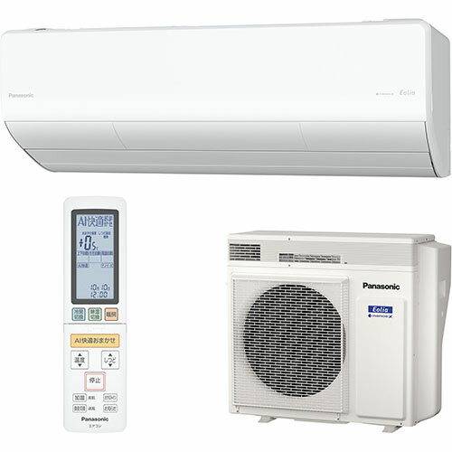 樂天商城 - 【標準工事費込】パナソニック Panasonic エアコン 23畳用 7.1kW パナソニック Eolia エオリア CS-LV716D2-W クリスタルホワイト 電源200V CSLV716D2W
