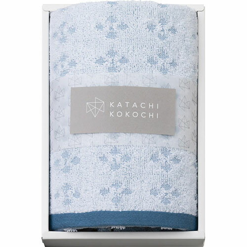 カタチココチ フェイスタオル ブルー タオル ギフト内祝い お返し 手土産 詰め合わせ セット ご挨拶 出産内祝い 結婚内祝い おしゃれ プレゼント ギフトセット 新築祝い 粗品 引っ越し挨拶 プチギフト[代引不可][包