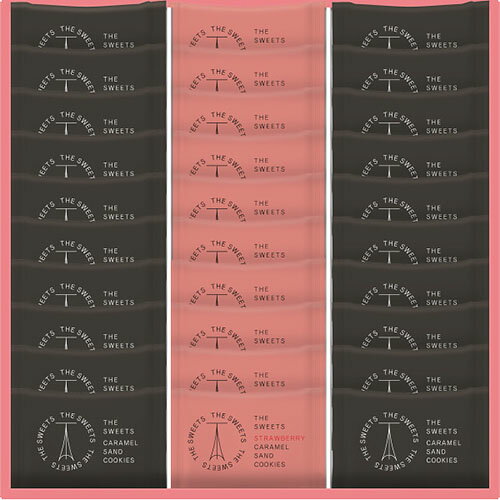 ザ・スウィーツ キャラメルサンドクッキー(オリジナル＆苺)(30個) お菓子 ギフト スイーツ 内祝い お返し 手土産 詰め合わせ セット 出産内祝い 結婚内祝い 焼き菓子 クッキー 洋菓子 [代引不可][包装/熨斗不可]