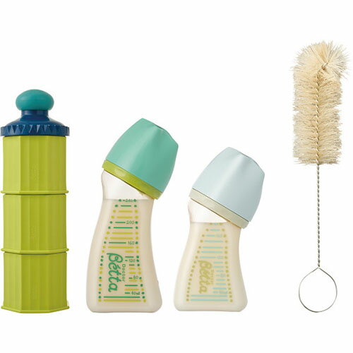 ベッタ 出産祝いセット グリーン＋ブルー[代引不可]