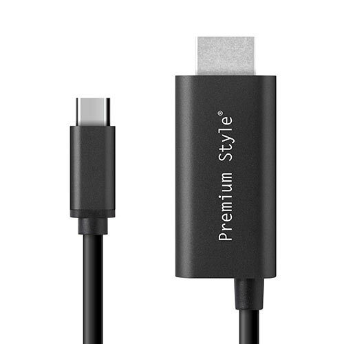 PGA PG-SMTV2MBK ブラック USB Type-Cコネクタ HDMIミラーリングケーブル 2m