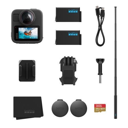 ECカレントのGoPro ゴープロ GoPro MAX2 360°アクションカメラ アクセサリーキット CHDFZ-311-FW CHDFZ311FW｜アングル2