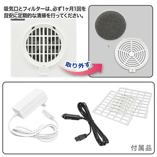 【設置＋リサイクル＋長期保証】オーム電機(OHM) COK-R136-W 電子式保冷保温ボックス 13リットル