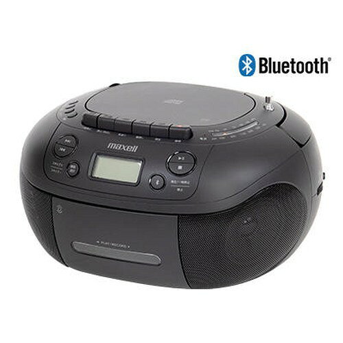 マクセル(maxell) MXCR-200 Bluetooth対応CDラジオカセットレコーダー CDラジカセ USBメモリー・microSDカード再生 録音可能