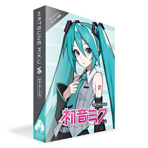 クリプトン・フューチャー・メディア 初音ミク V6 スターターパック MIKUV6SPP