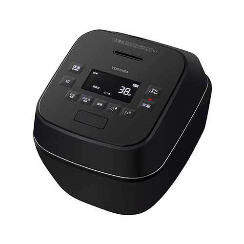 東芝　TOSHIBA　炊飯器 5.5合 炎匠炊き 真空圧力IH グランブラック　RC-10SGA-K