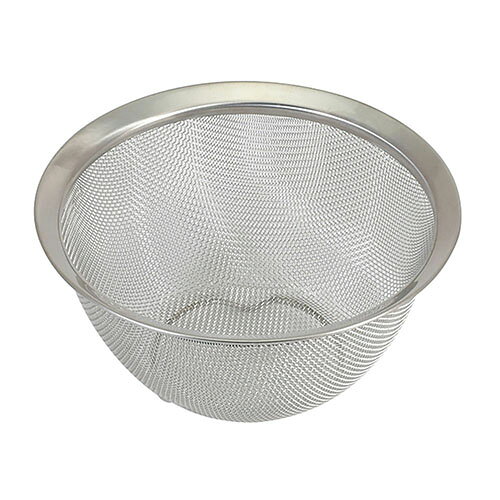リバティーコーポレーション LD-380 Style Kitchenware ステンレス製 ボウル型ザル 15cm 足付
