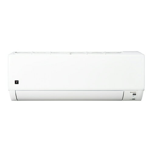 【長期保証付】シャープ(SHARP) エアコン 8畳用 2.5kW シャープ DGシリーズ AY-U25DG ホワイト系 電源100V[配送のみ/設置工事なし]