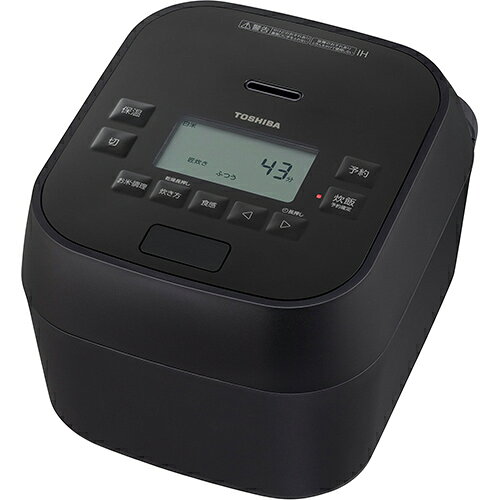 【長期保証付】東芝(TOSHIBA) RC-10HPA-K グランブラック 炎匠炊き 圧力IH炊飯器 5.5合炊き