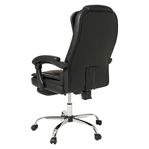 萩原 LRC-4624-BK ブラック リクライニングチェア LRC4624BK[代引不可]