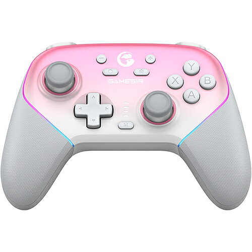 GameSir Super Nova Pink Switch / Windows10＆11 / スマートフォン iOS、Android 対応 無線&有線接続 ゲーミングコントローラー