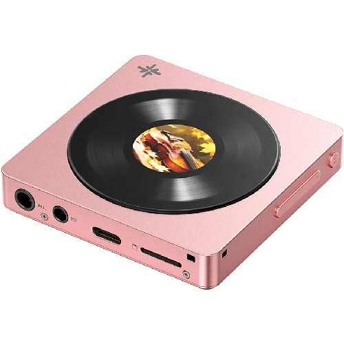 FiiO(フィーオ) FIO-SSDISC-P ピンク Snowsky DISC デジタルオーディオプレーヤー ...