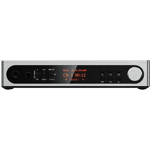 FiiO(フィーオ) FIO-DM15R-S シルバー Bluetooth対応ポータブルCDプレーヤー フル...