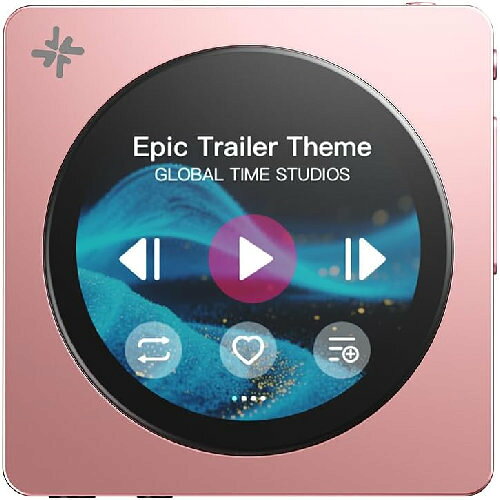 FiiO(フィーオ) FIO-SSDISC-P ピンク Snowsky DISC デジタルオーディオプレーヤー ...