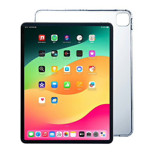 サンワサプライ PDA-IPAD2102CL iPad Air 13インチ M4/M3/M2用クリアハ-ドケ-ス