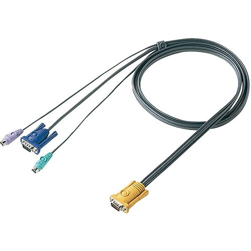 サンワサプライ SW-KLP180N パソコン自動切替器用ケーブル 1.8m