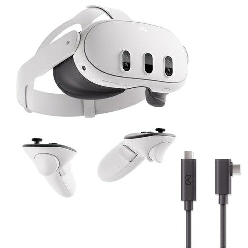 Meta(メタ) 【ケーブルセット】MetaQuest 3 512GB ＋Meta Quest Linkケーブル VRヘッドセット メタクエスト3 301-00311-01 899-00594-01