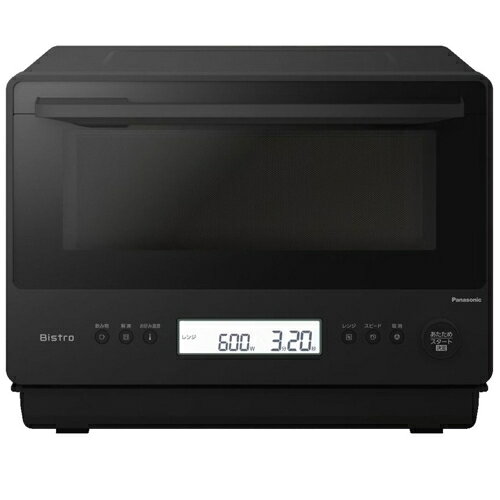 パナソニック(Panasonic) 電子レンジ 単機能レンジ NE-FB2D-K ブラック Bistro ビストロ 電子レンジ 単機能レンジ 26L 高精細・64眼スピードセンサー