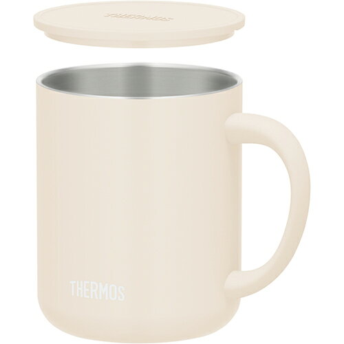 サーモス(THERMOS) JDG-452C-IV アイボリー 真空断熱マグカップ 450ml