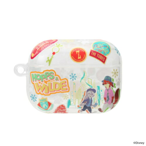 PGA PG-DAPP3TP06ZTP AirPods Pro 3用 ソフトケース ズートピア