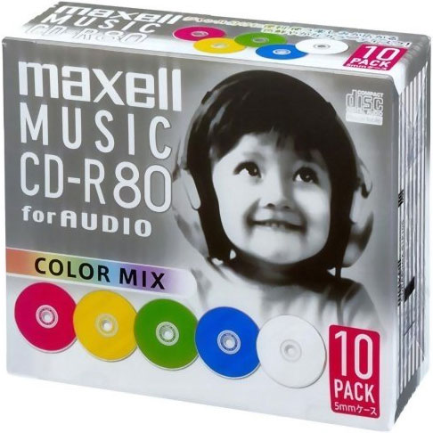 マクセル(maxell) CDRA80MIX.S1P10S 