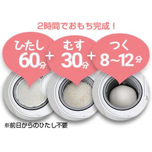 エムケー精工 ミニもっち 家庭用ミニもちつき機 3〜5合 RM-05MN