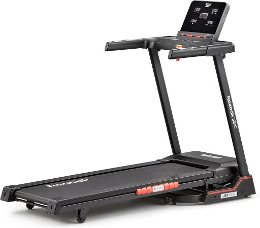 Reebok(リーボック) ランニングマシン ウォーキングマシン トレッドミル JET100+ コンパクト LEDディスプレイ クーリングファン機能 RVJF-20121BK-1BT 美脚美尻 マラソン 有酸素トレーニング Reebok(リーボック) ランニングマシン ウォーキングマシン トレッドミル JET100+ コンパクト LEDディスプレイ クーリングファン機能 RVJF-20121BK-1BT 美脚美尻 マラソン 有酸素トレーニング
