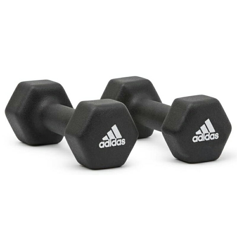 ダンベル 4kg【adidas ネオプレンダンベル ブラック ペア(2本) トレーニング 筋トレ】ADWT-11404アディダス 正規代理店【 北海道・沖縄の方はご相談ください】