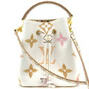 【中古】LOUIS VUITTON(ルイ・ヴィトン)M22985 ネオノエBB LV バイ・ザ・プール ベージュ ショルダーバッグ ハンドバッグ 2WAYバッグ...