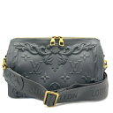 【中古】LOUIS VUITTON(ルイ・ヴィトン)M21835 シティ・キーポル ダークシャドウ グレー カーフ ショルダーバッグ 【USED-A】