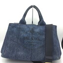 【中古】PRADA（プラダ）1BG642 カナパ2WAY トートバッグ【USED-B】