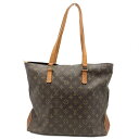 【中古】 LOUIS VUITTON (ルイヴィトン) M51152 カバ・アルト モノグラム ショルダーバッグ トートバッグ 肩掛け ブラウン ゴールド金具 キャンバスレザー メンズ レディース 【USED-B】