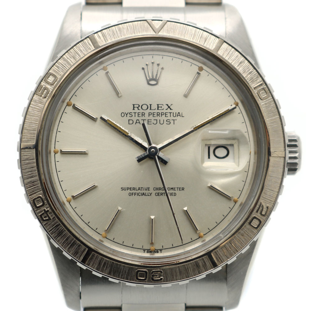 【中古】ROLEX（ロレックス）　16250　サンダーバード　オイスターパーペチュアル　デイトジャスト　62番台　1979年頃　シルバー文字盤　メンズ　腕時計【USED-SA】