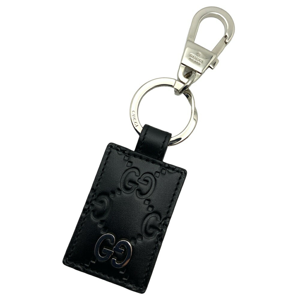 【中古】GUCCI（グッチ）グッチシマ 478136 ドリアン Dorian CWC1N-1000 GGシグネチャー キーリング キ..