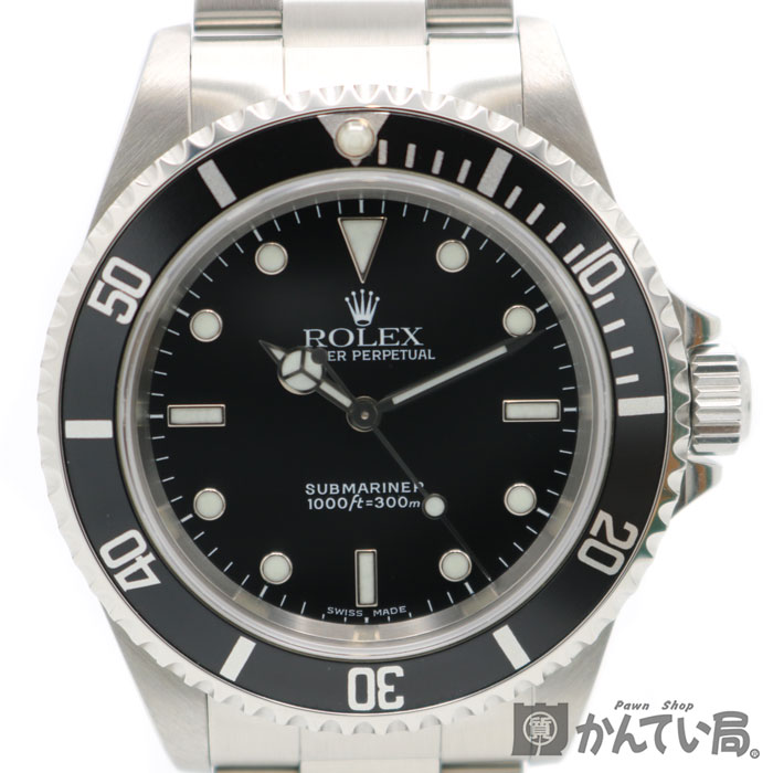 ROLEX（ロレックス）14060サブマリーナノンデイトP番2000年頃メンズ腕時計【USED-A】【中古】