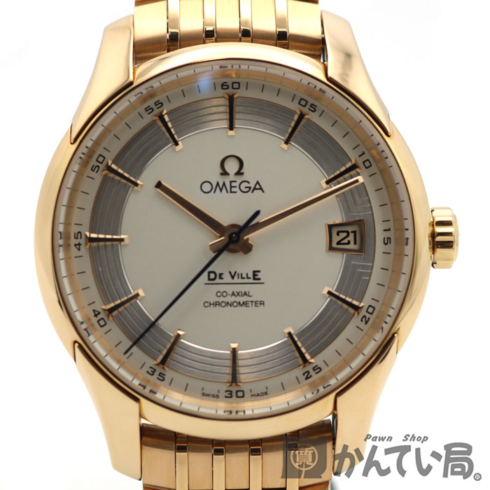 OMEGA（オメガ）431.60.41.21.001　デヴィル　アワービジョン　コーアクシャル　K18RG　レッドゴールド　自動巻　メンズ　腕時計【USED-SA】【中古】