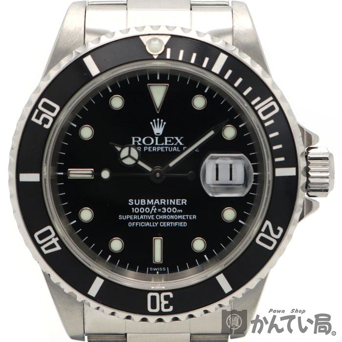 ROLEX（ロレックス）　16610　サブマリーナ　デイト　A番　1999年頃　ONLY SWISS　メンズ　腕時計【中古】【USED-SA】