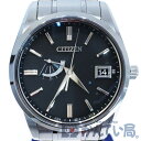 【中古】 CITIZEN （シチズン） ザ・シチズン A010-T018530 AQ1010-54E 高精度エコ・ドライブ デイト パワーリザーブ 腕時計 三針 アナログ ソーラー カレンダー ステンレス メンズ ビジネス 【USED-AB】