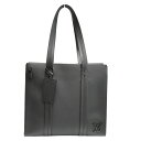 【中古】 LOUIS VUITTON (ルイヴィトン) M57308 アエログラム テイクオフ トート ブラック グレインレザー ブラック金具 メンズ ビジネス...