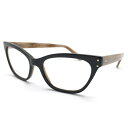 【中古】GUCCI(グッチ) GG0570O 003 メガネフレーム オプティカル 56□16 ブラック ブラウン GG 眼鏡 アイウェア ウェリントン レディース【USED-AB】(4)